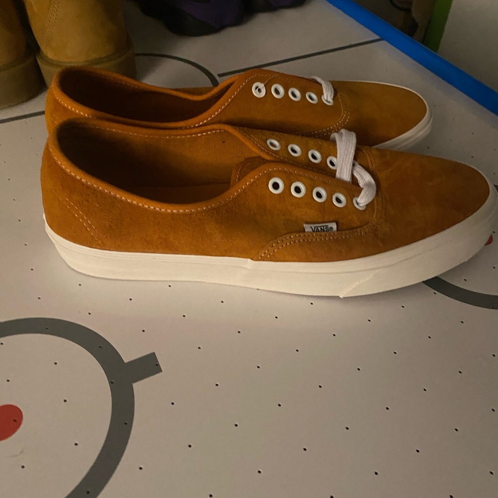 Original Orange Vans Size 11